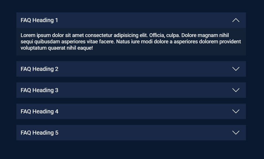Simple jQuery Accordion Collapse Simple jQuery Accordion Collapse