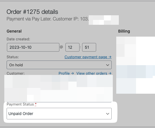 WooCommerce Custom Order Dropdown Based on Payment Method October 10, 2023